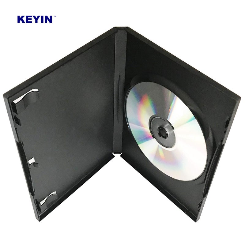 KEYIN حافظة DVD سوداء قياسية من KEYIN - مميزة، 25 حزمة - Image 2